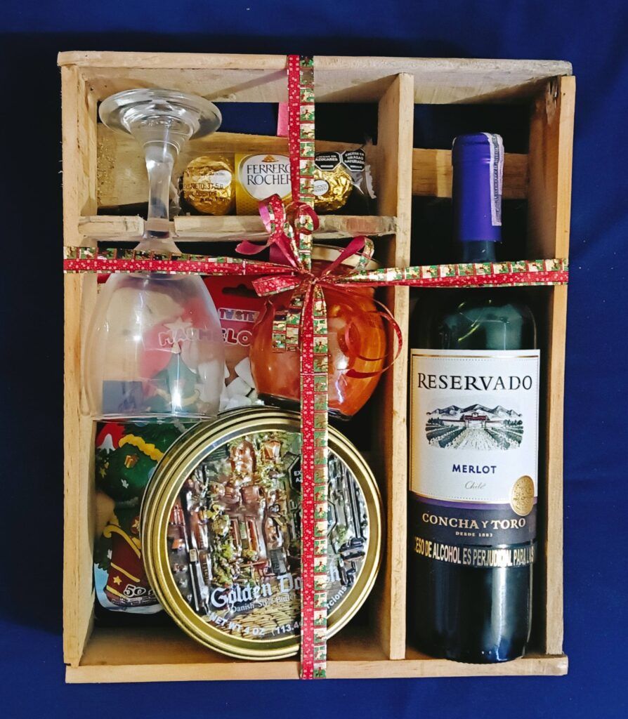 Anchetas caja madera