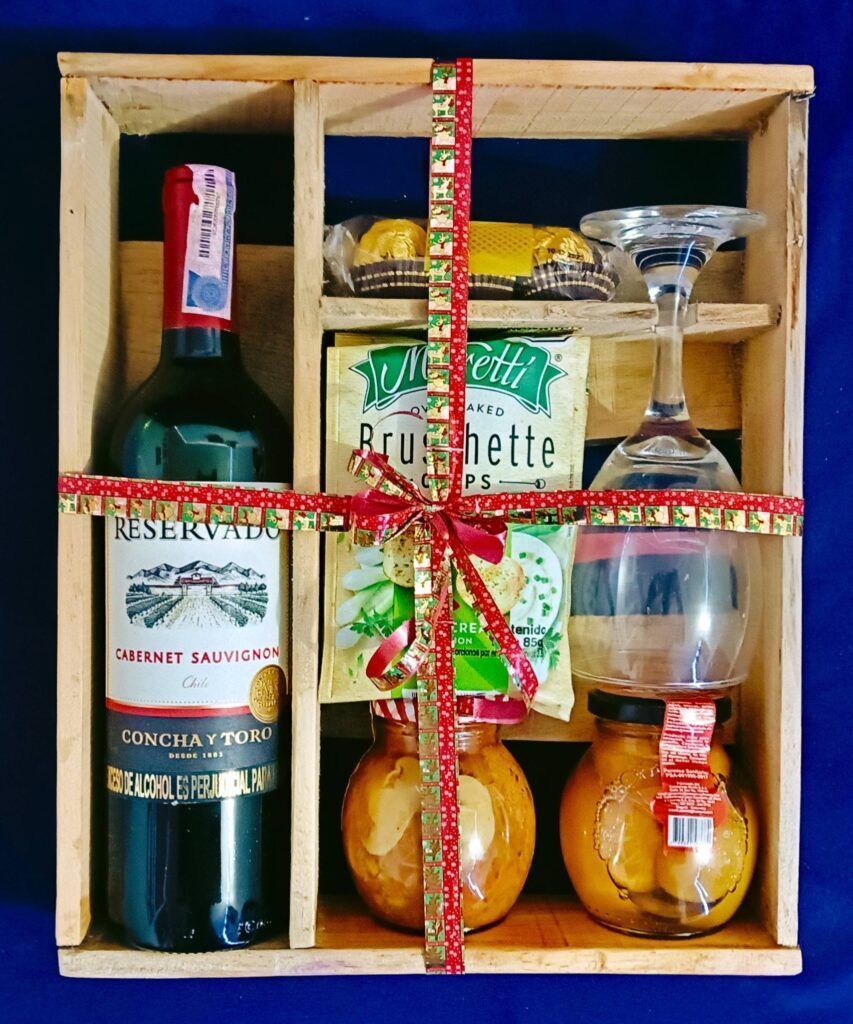Anchetas caja madera